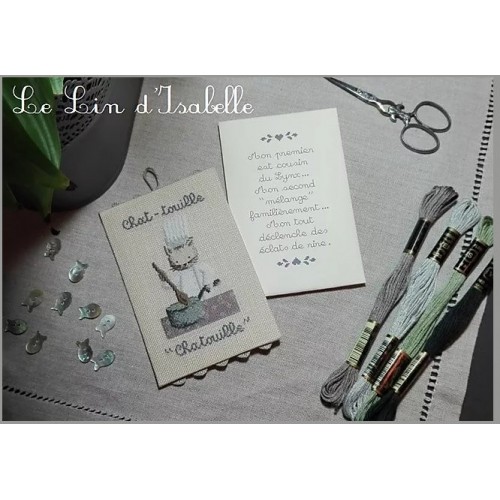 Chat...touille - Le lin d’isabelle