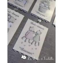 Chat...soeurs - Le lin d'Isabelle