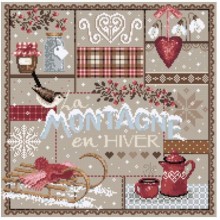 La montagne en hiver - Madame la Fée