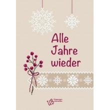 Alle Jahre Wieder (Chaque année à nouveau) B2018-2 - UB Design