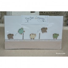 Petits moutons colorés TB10M - The Bee Company