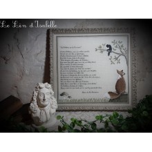 Le corbeau et le renard - Le lin d'Isabelle