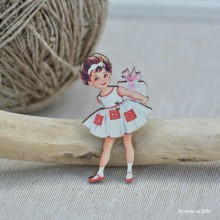 Fillette à cadeaux VI-48 - Atelier Bonheur du Jour