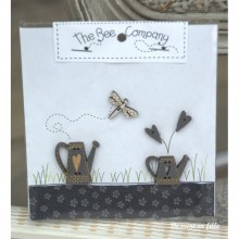 Grey Watering Cans and Dragonfly TB53B - The Bee Company