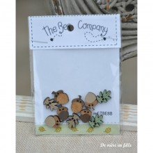 Acorns and Leaves TBE8B - The Bee Company