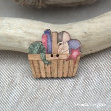 Needlework basket ME-56 - Atelier Bonheur du Jour