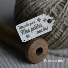 Embroidered by my little hands MS-02-IV - Atelier Bonheur du Jour