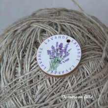 Lavender medallion PF-14 - Atelier Bonheur du Jour