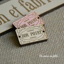 Ivory school merit card EN-02-IV - Atelier Bonheur du Jour