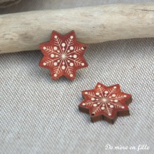 Gingerbread snowflake GO-31 - Atelier Bonheur du Jour