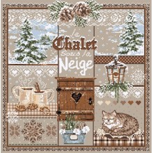Le châlet sous la neige - Madame la Fée
