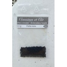 Small black 6803 - Embroidery beads