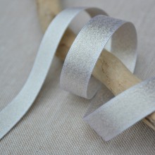 Silver ribbon 15 mm