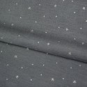 Embroidery linen Belfast 32 count - 7459 Grey Sparkle - Zweigart