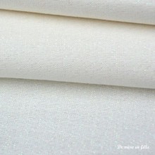 Embroidery linen Edinburgh 35 count - 1111 White Iridescent Sparkle - Zweigart