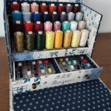 Thread and bobbin case - L'Atelier de Fati