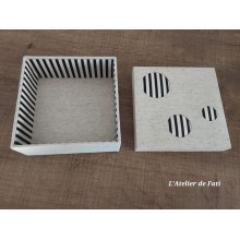 Original square box - L'Atelier de Fati