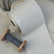 Bande à broder en lin 12 fils Zweigart - Largeur 12 cm (vendu par 50 cm)