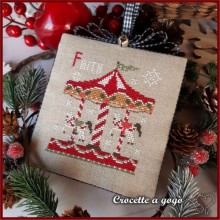 Giostra cavalli - Part 4 of 12 in the ""Christmas vintage series"" project - Crocette a gogo