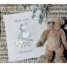 Chat...ours - Le lin d'Isabelle