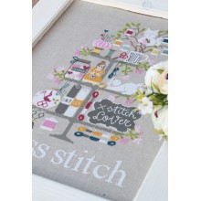 Celebrate cross stitch - Madame Chantilly