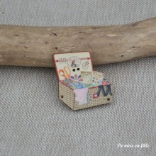 Sewing basket ME-65 - Atelier Bonheur du Jour