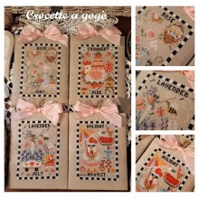 Monthly calendar May to August - Part 2 - Crocette a gogo