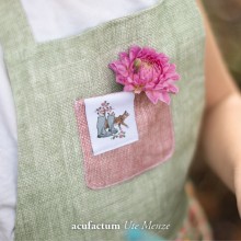 Embroidered label Boots and cat 35394 - Acufactum
