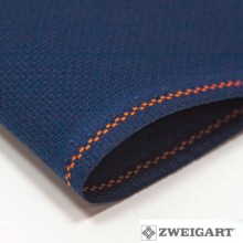 Aïda à broder 6,4 points - 589 Marine - Zweigart