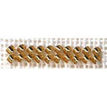 Small transparent gold 6909 - Embroidery beads