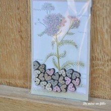 Multicoloured Little Hearts TM12b - The Bee Company