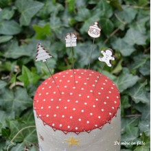 Set of 4 pins n°2 — La maison de Clémence