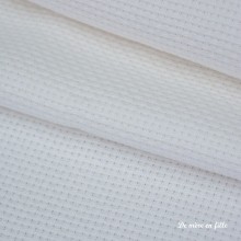 Ruban Toile Aïda Vert Noël - Pour Broderie Et Point De Croix Festifs