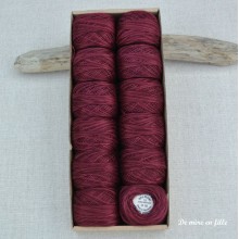 O78 Aged wine - Pearl cotton no. 12 Valdani
