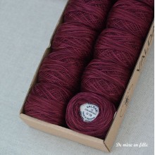O78 Aged wine - Pearl cotton no. 12 Valdani