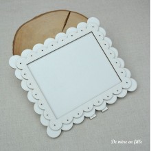 Rectangle frame on stand — La maison de Clémence