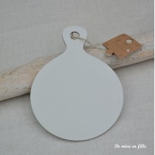 Round ivory board — La maison de Clémence