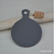 Round black board — La maison de Clémence