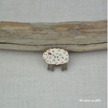 Sheep sideways CA-35 - Atelier Bonheur du Jour