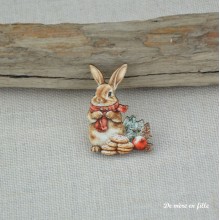 Rabbit and cookies AN-31 - Atelier Bonheur du Jour