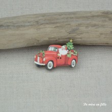 Santa's pick-up truck NO-59 - Atelier Bonheur du Jour