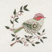 Beautiful Christmas bird - Un Chat dans l'aiguille