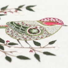 Beautiful Christmas bird - Un Chat dans l'aiguille