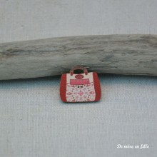 Red needlework bag ME-82-RG - Atelier Bonheur du Jour