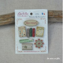 My treasures packet P-73 - Atelier Bonheur du Jour