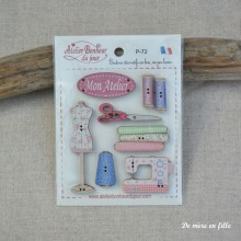 My workshop packet P-72 - Atelier Bonheur du Jour