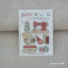 Red workshop packet P-71 - Atelier Bonheur du Jour