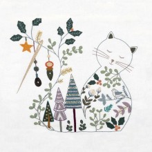 The cat in winter - Un Chat dans l'aiguille