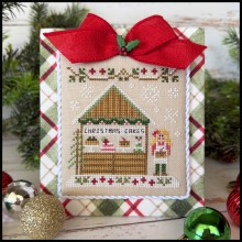 Christmas cake stand - Country Cottage Needleworks