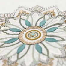 Mandala no.9 daisy - Un Chat dans l'aiguille